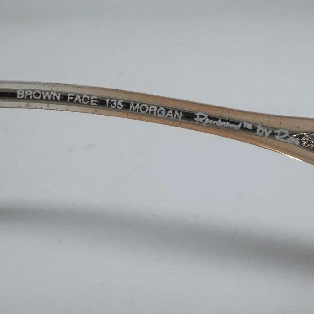 Vintage Rembrand By Rem Eyeglasses Frames Morgan Brown‎ Fade 135 H16090